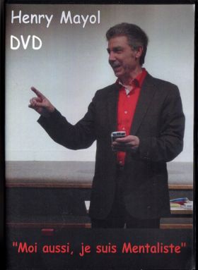 dvd de magie moi aussi je suis mentaliste du magicien HENRY MAYOL